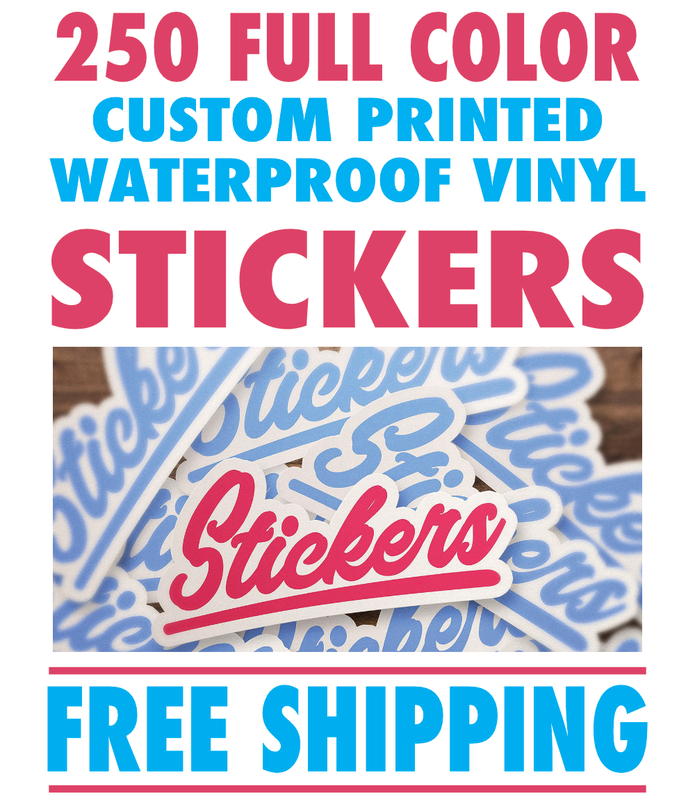 Sticker Printing, Custom Vinyl Stickers